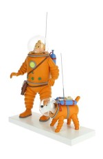 Figura - Tintin & Snowy, Moon
